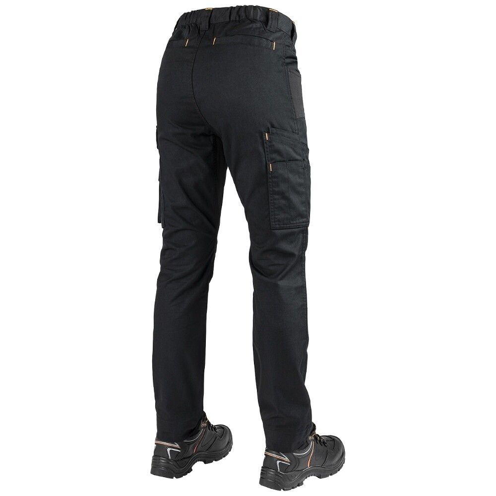 Vinnubuxur konur str. 42 svartar 1091PB-W