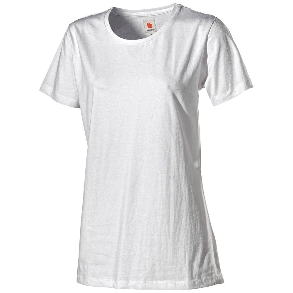 Stuttermabolur kvenna str.S hvítur 6014B