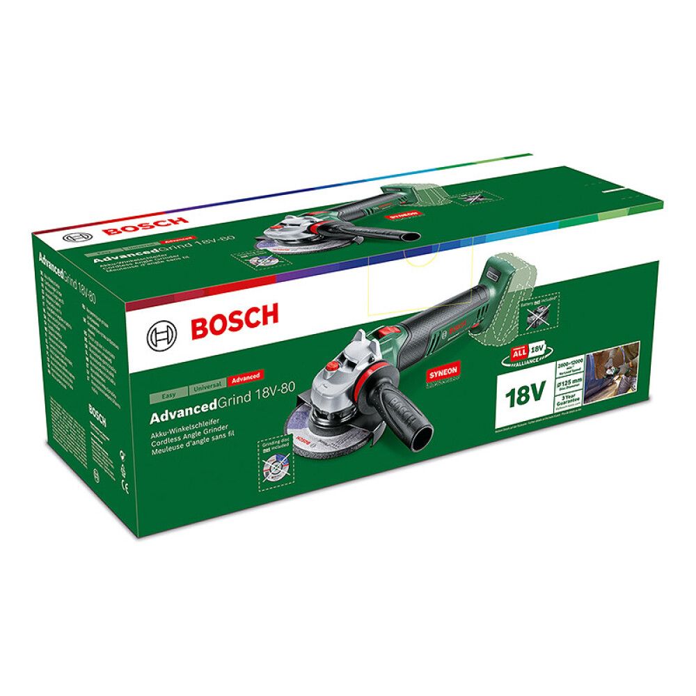 Slípirokkur 18V Advenced Grind 125mm Bosch