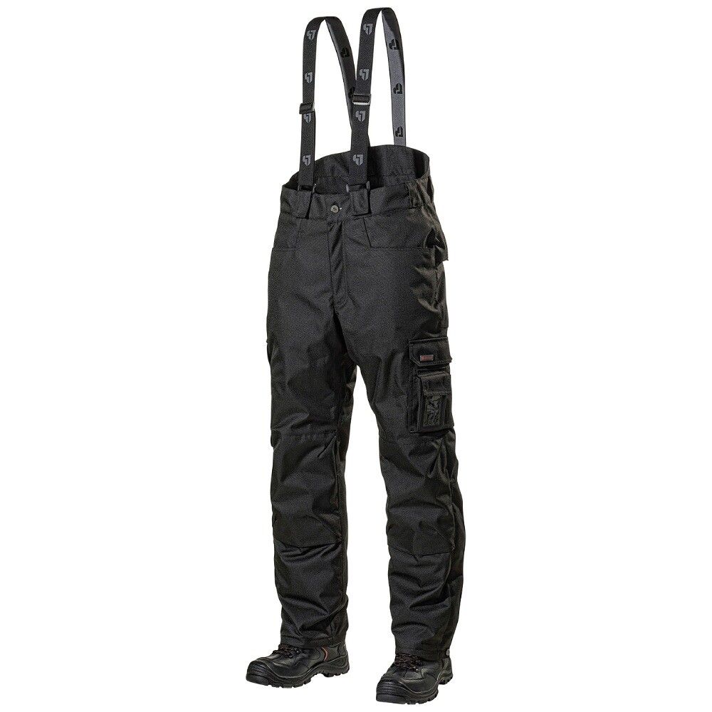 Vinnubuxur Heavy str. M svartar 190P