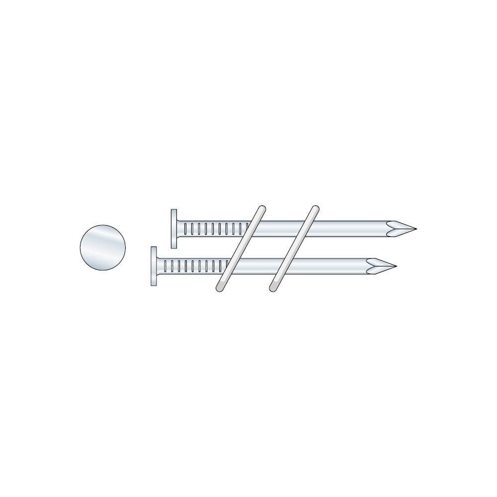 Byssupappasaumur 3,1x19mm 15° 3000 stk heitgalv.