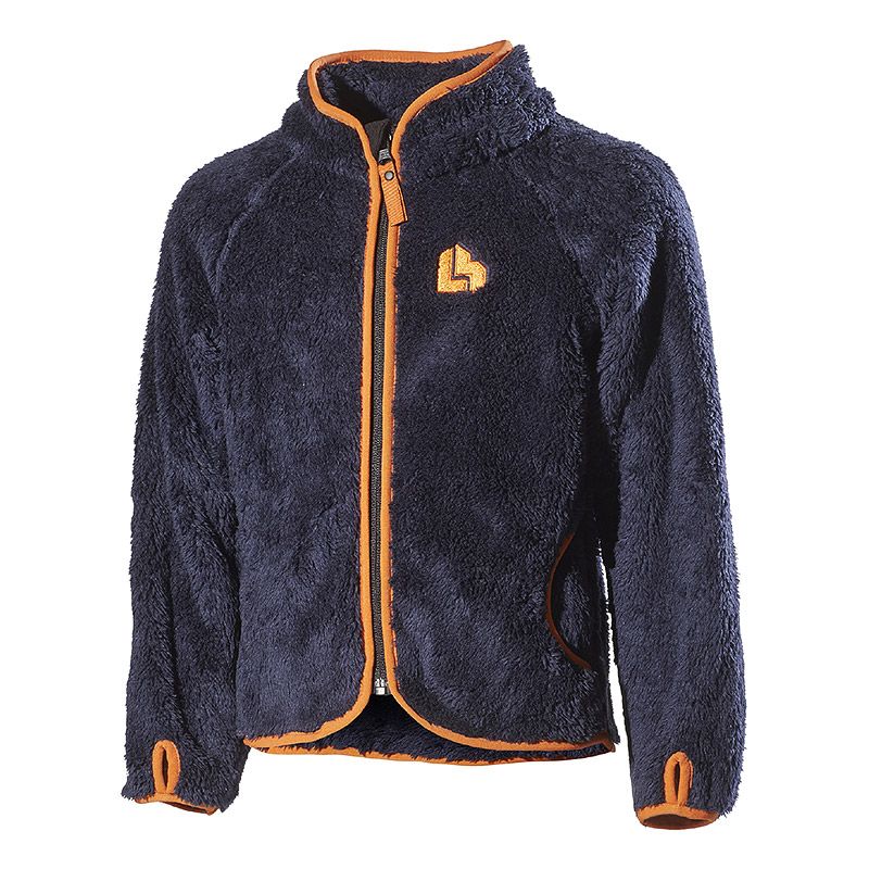 Flíspeysa börn Marine str. 98/104 svört 433P