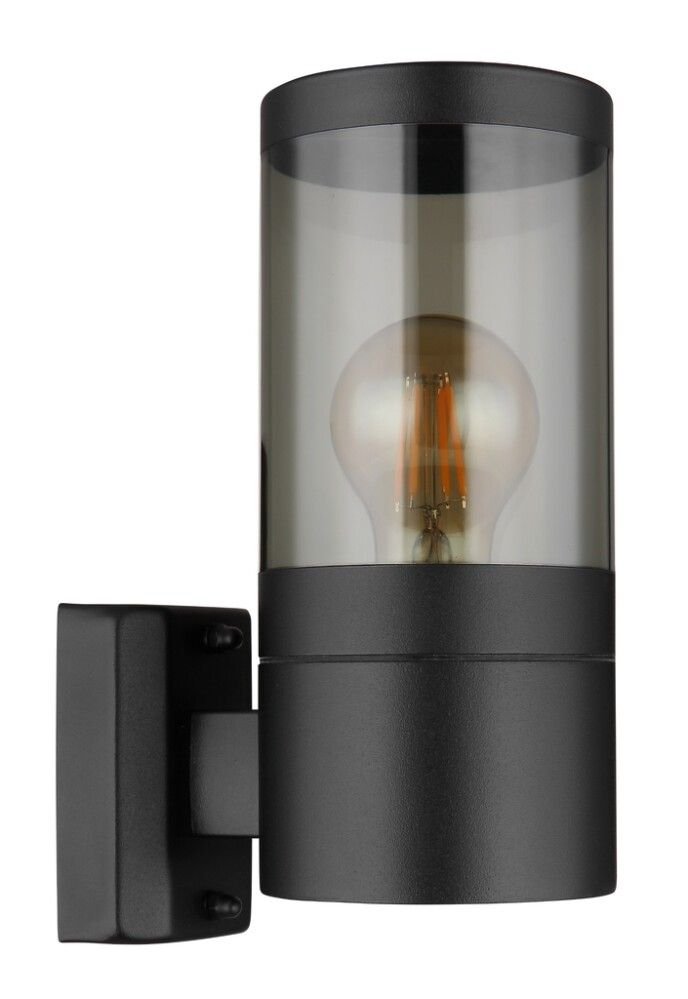 Útiveggljós E27 Globo Xeloo IP44 Ø10x38cm ryðfrítt stál