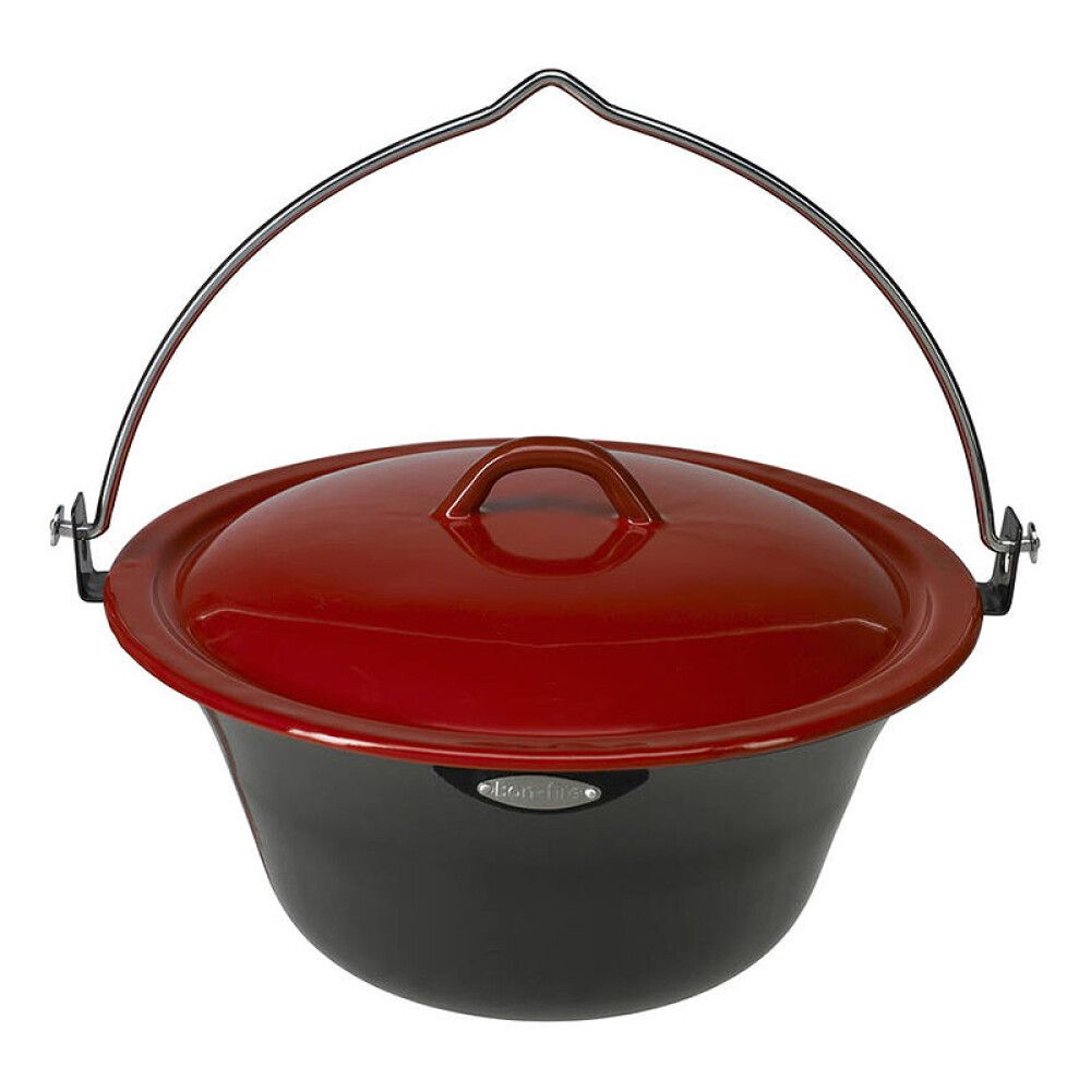 Pottur með loki fyrir eldstæði 6L Bon-fire