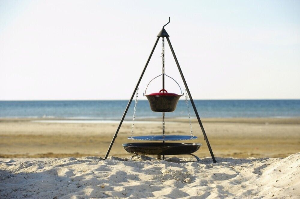 Pottur með loki fyrir eldstæði 8L Bon-fire