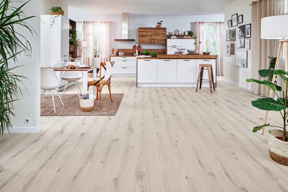 Harðparket Aquaprotect beach oak 8 mm 2,22 m²