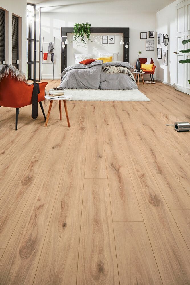 Harðparket Aquaprotect Sunset Oak 8 mm 2,22 m²