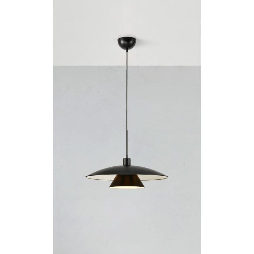 Hangandi ljós E27 Millinge Ø50 cm svart