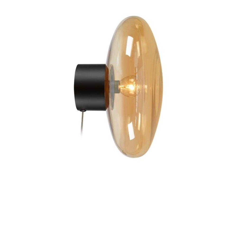 Vegglampi E14 Locus messing 28,5 cm