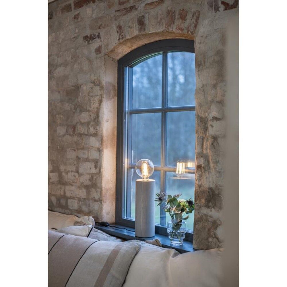 Borðlampi E27 Legna Ø28cm Markslöjd grár