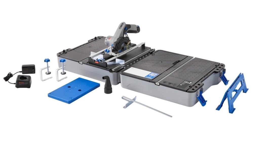 Borðsög í tösku 12V Dremel CS12V-S1C