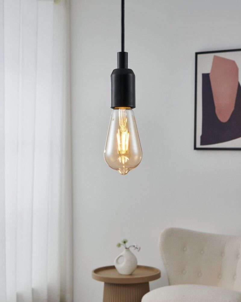 Vintage LED ljósapera keilulaga E27 4W Eglo