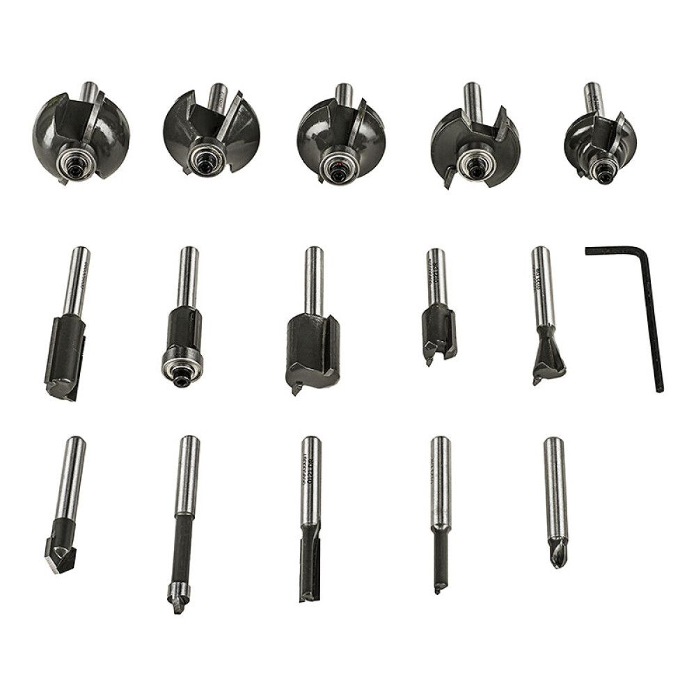 Fræsitannasett 6mm Ryobi RAKRBS15