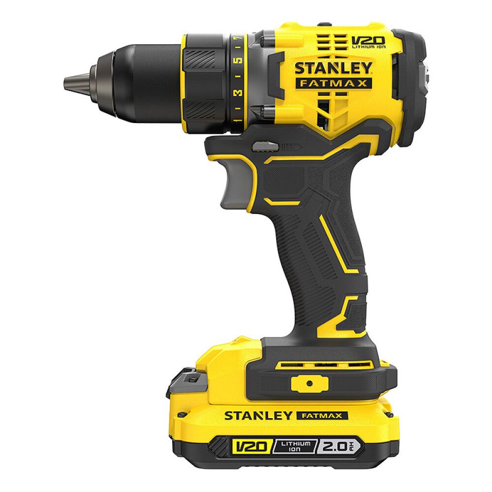 Borvél 18V 2x2Ah Stanley FatMax V20 SFMCD720D2K-QW