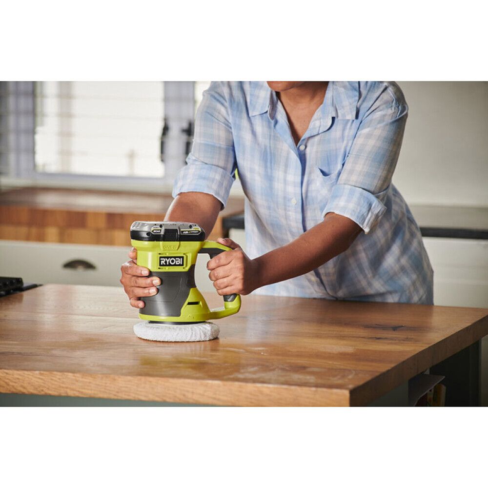 Bónvél lítil 18V Ryobi One+ RBP18150-0