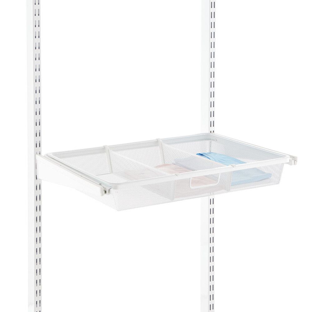 Skilrúm fyrir körfu 80 mm Elfa Lumi hvítt