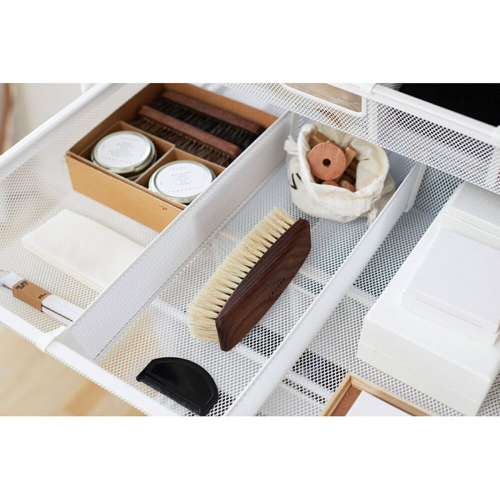 Skilrúm fyrir körfu 80 mm Elfa Lumi hvítt