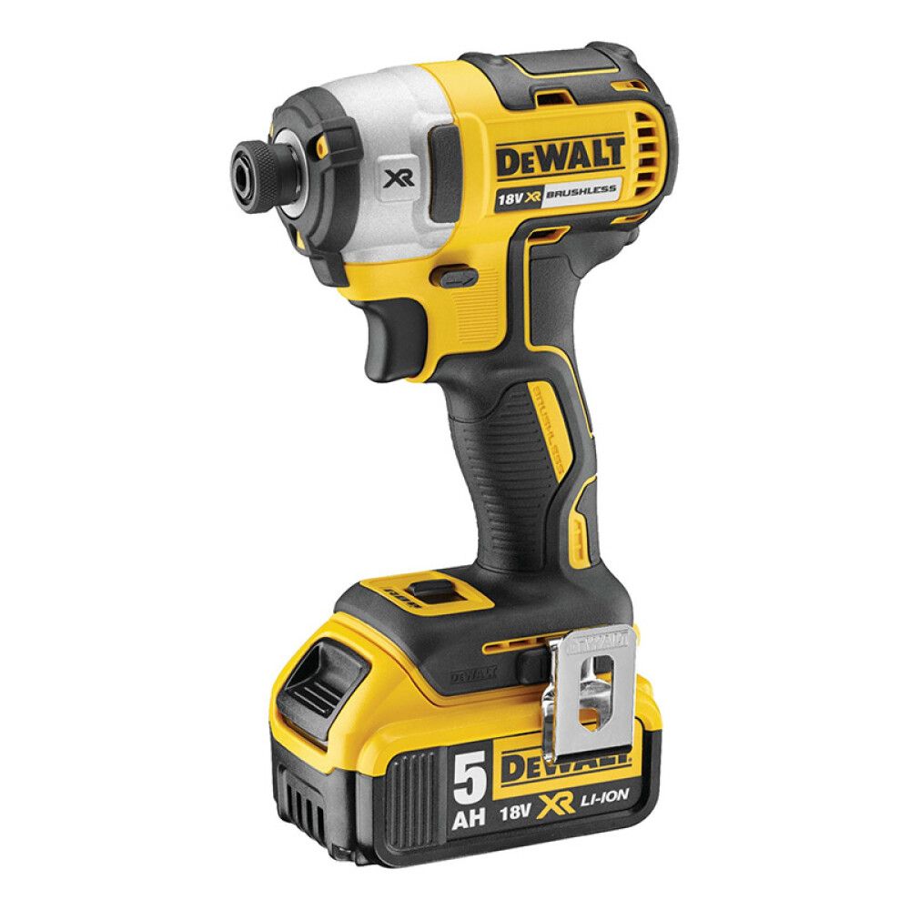 Verkfærasett 5 vélar 18V XR m/3x5Ah rafhlöðum og kassa DeWALT