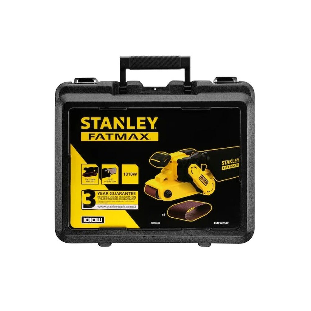 Bandslípivél 1010W Stanley FatMax FMEW204K-QS