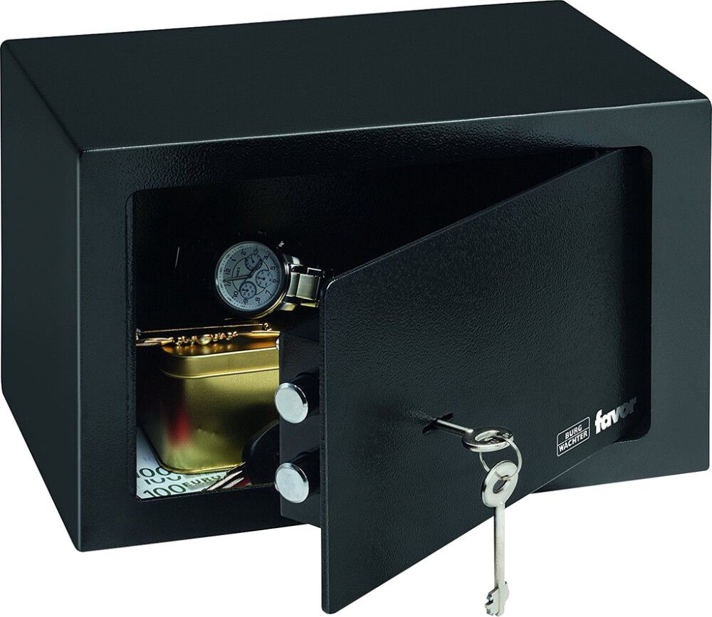 Peningaskápur með lyklalás 310x200x200mm Favor S3