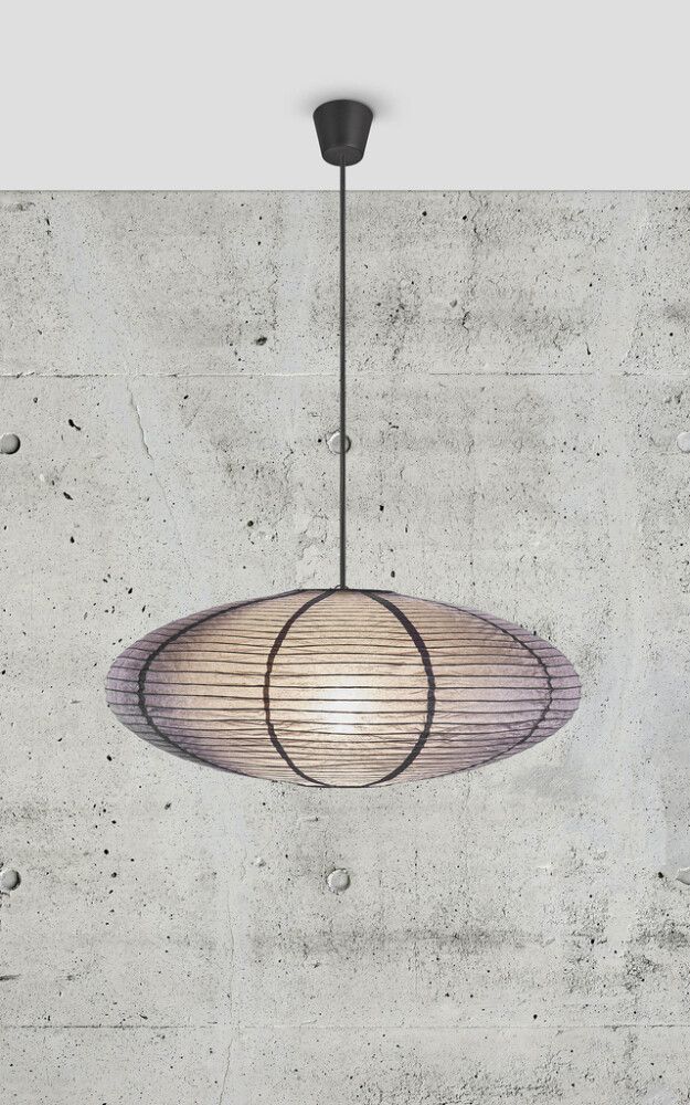 Skermur Villo Ø60cm koksgrár