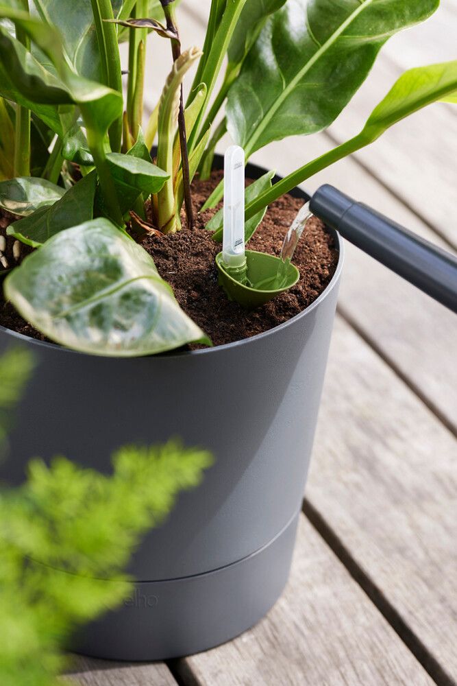 Blómapottur Greensense Ø30cm ljósgrár