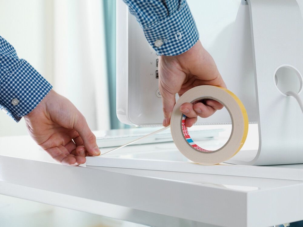 Tvíhliða límband Tesa Powerbond Slim innandyra 9mm x 5m