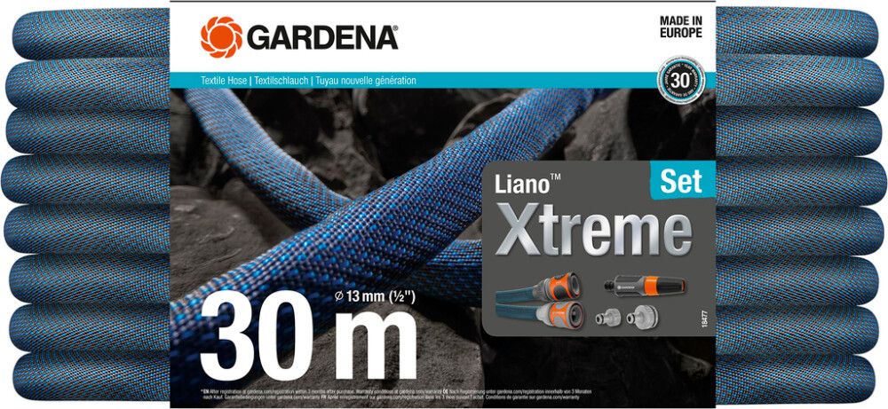 Garðslanga Liano Xtreme 13mm 1/2" 30m