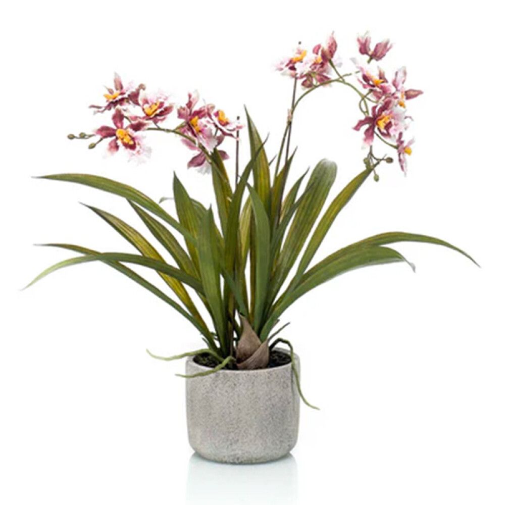Gerviplanta Orkídea 45cm fjólublá