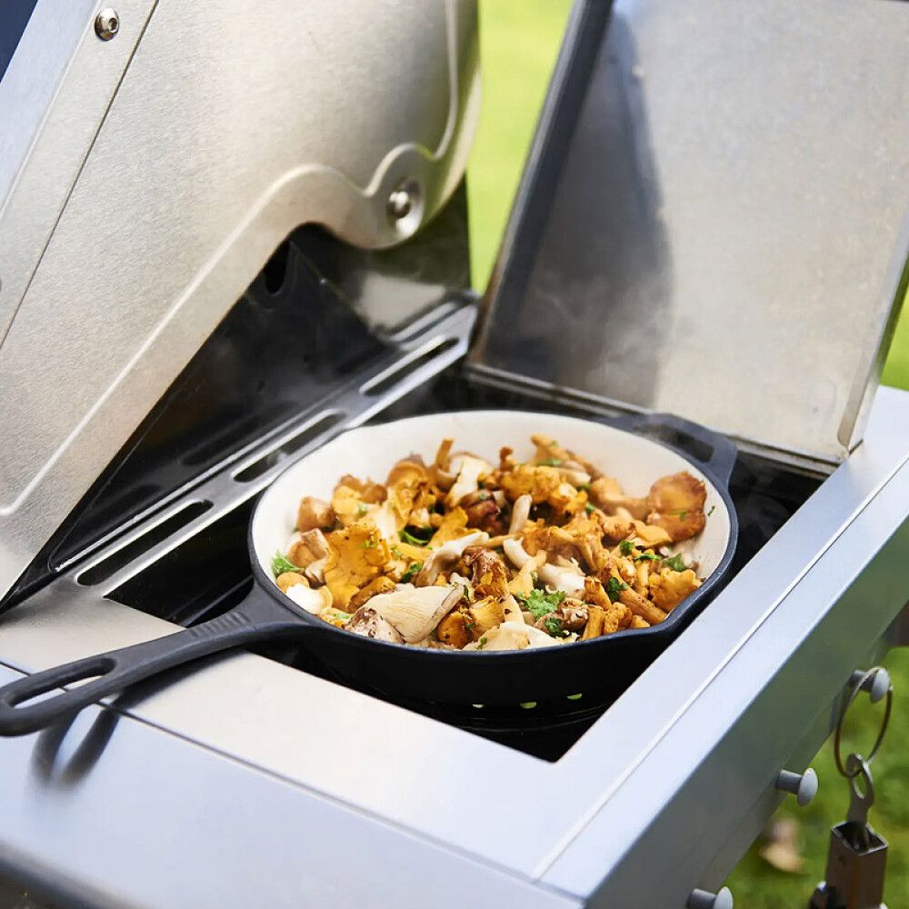 Steypujárns- pottur og panna Bon-fire