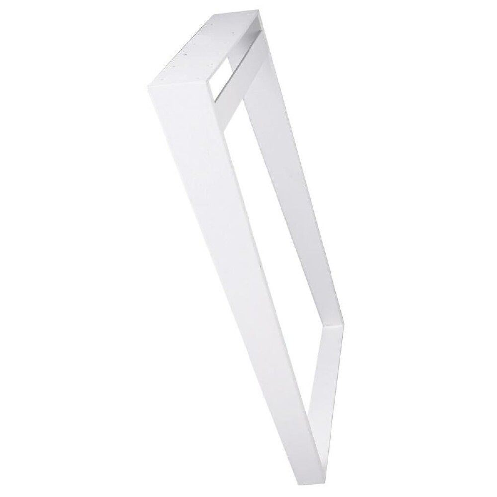 Borðfótur 750x740 mm hvítur