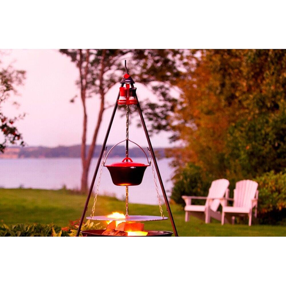 Pottur með loki fyrir eldstæði 15L Bon-fire