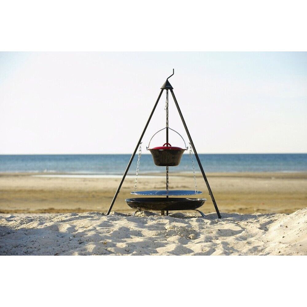 Pottur með loki fyrir eldstæði 15L Bon-fire