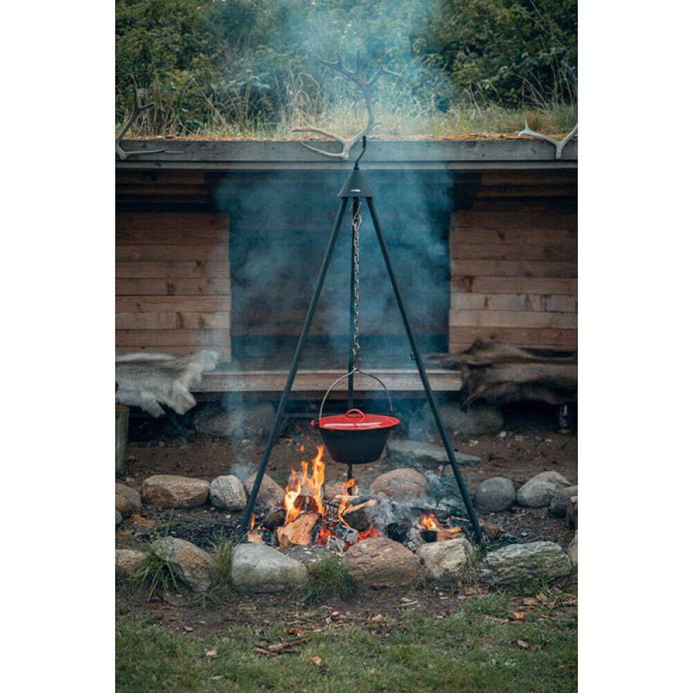 Pottur með loki fyrir eldstæði 15L Bon-fire