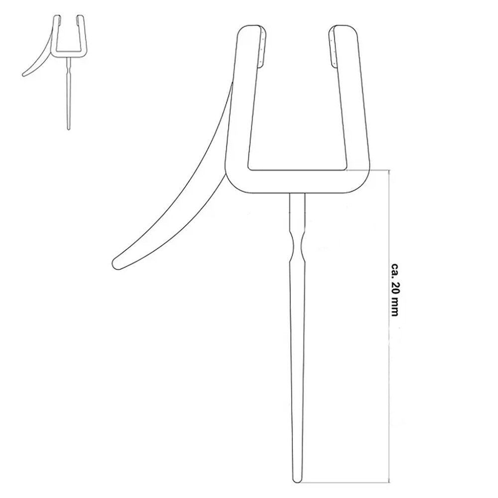 Þéttilisti fyrir sturtugler 6mm 2x100 cm