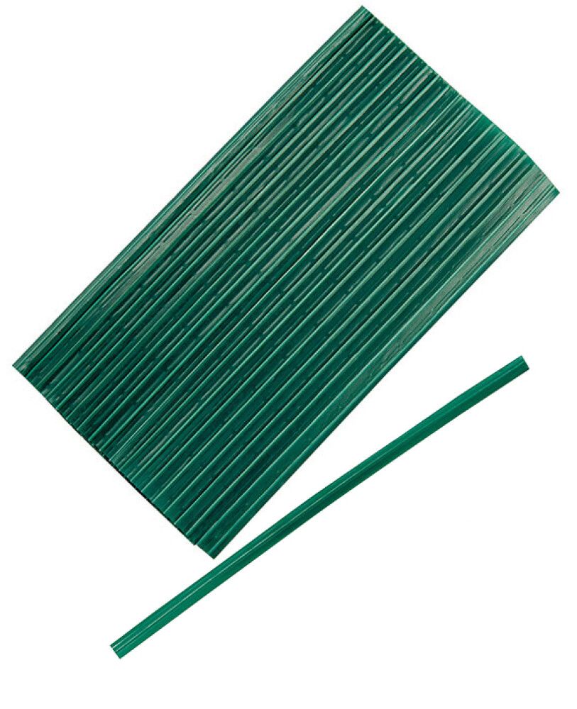 Plöntuvír plasthúðaður 13cm 100stk