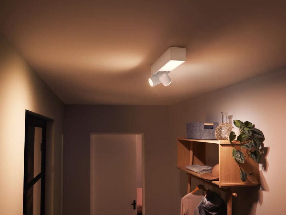 Kastari 2xGU10 Centris Philips Hue hvítur