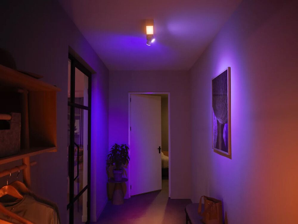 Kastari 2xGU10 Centris Philips Hue hvítur
