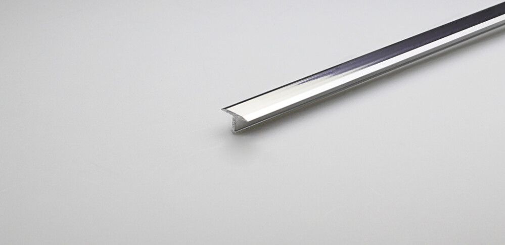 T-prófíll 900x14x9mm Wallmann silfur