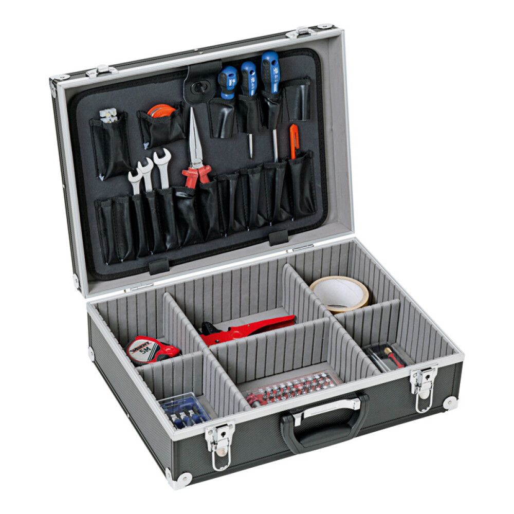 Verkfærataska 46x33x15 cm Wisent Blackline ál