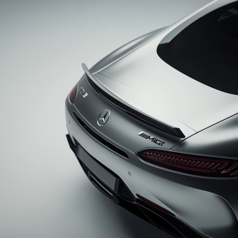 Hljóðvistarmynd sportbíll grár 1220x1220x20 mm InEx