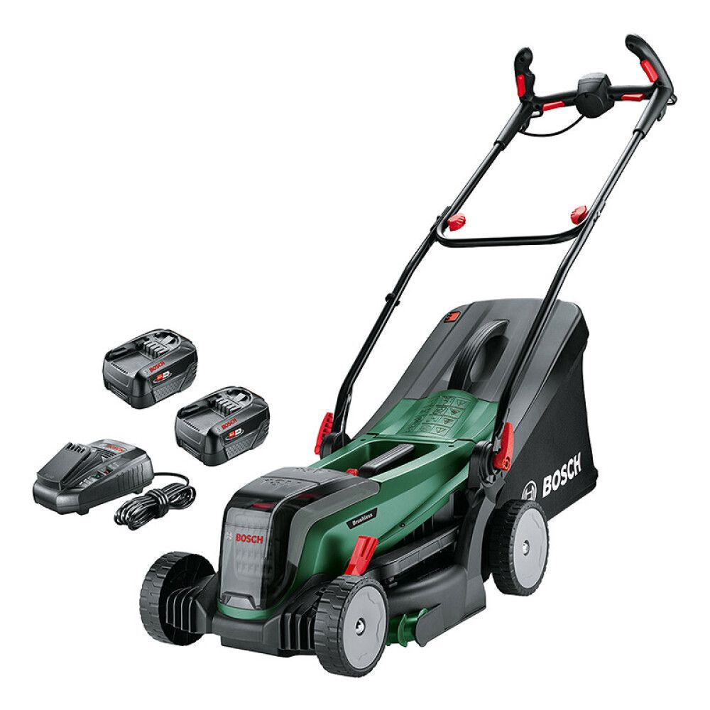 Sláttuvél 2x18V 37 cm Bosch Universal Rotak 37-550