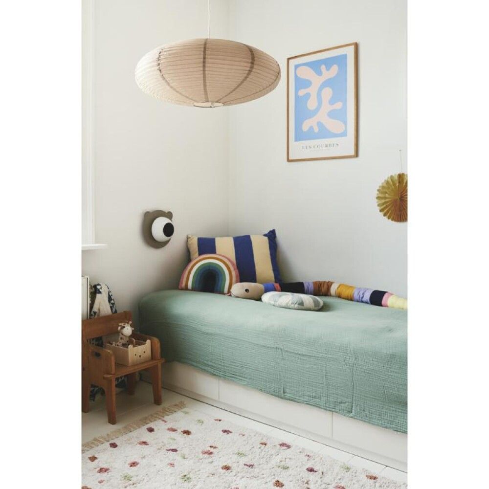 Skermur Villo Ø60cm brúnn