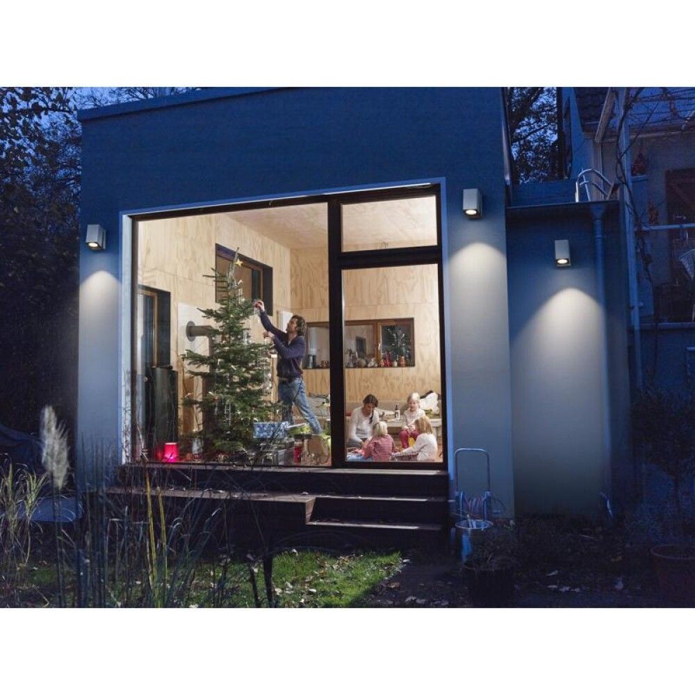 Veggljós Gu10 IP44 Ledvance Endura hvítt