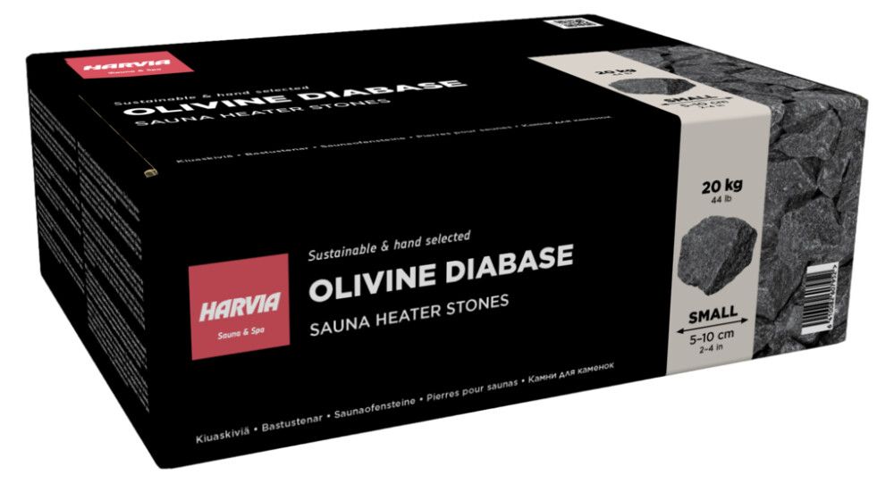 Steinar fyrir saunuofn 5-10 cm 20 kg Harvia