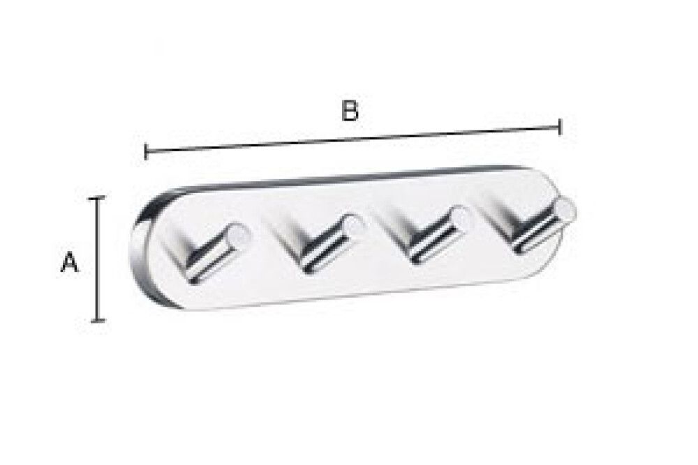 Snagi 4 Smedbo home matt svartur