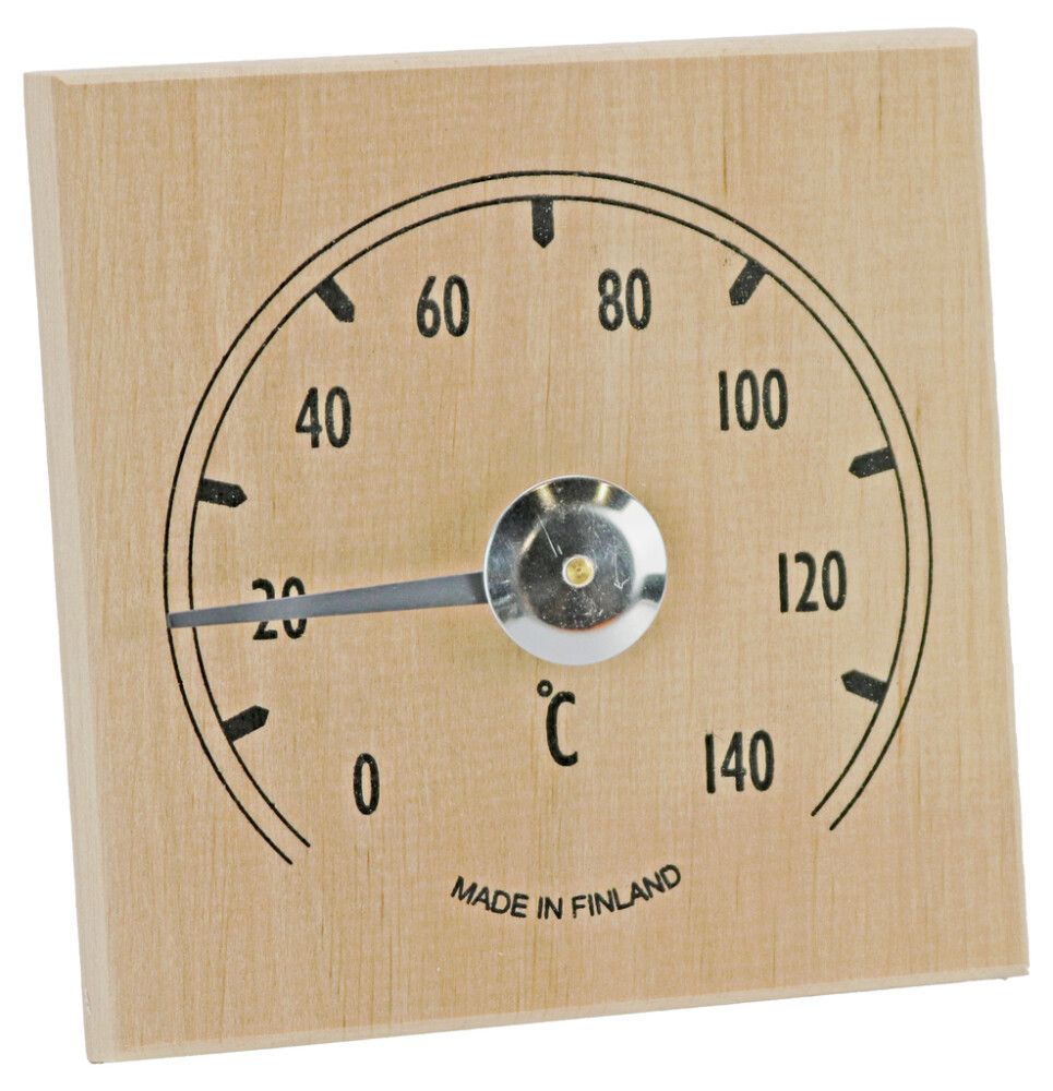 Hitamælir fyrir sánu Saunia viður