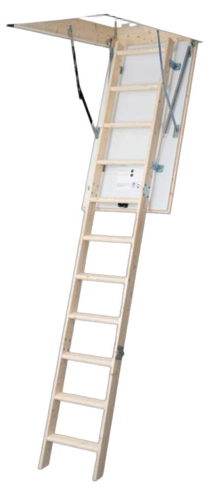 Loftlúgustigi 12 þrep 60x120x285 cm Dolle ClickFix