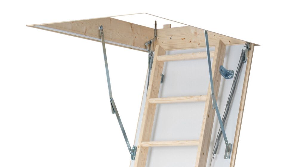 Loftlúgustigi 12 þrep 60x120x285 cm Dolle ClickFix