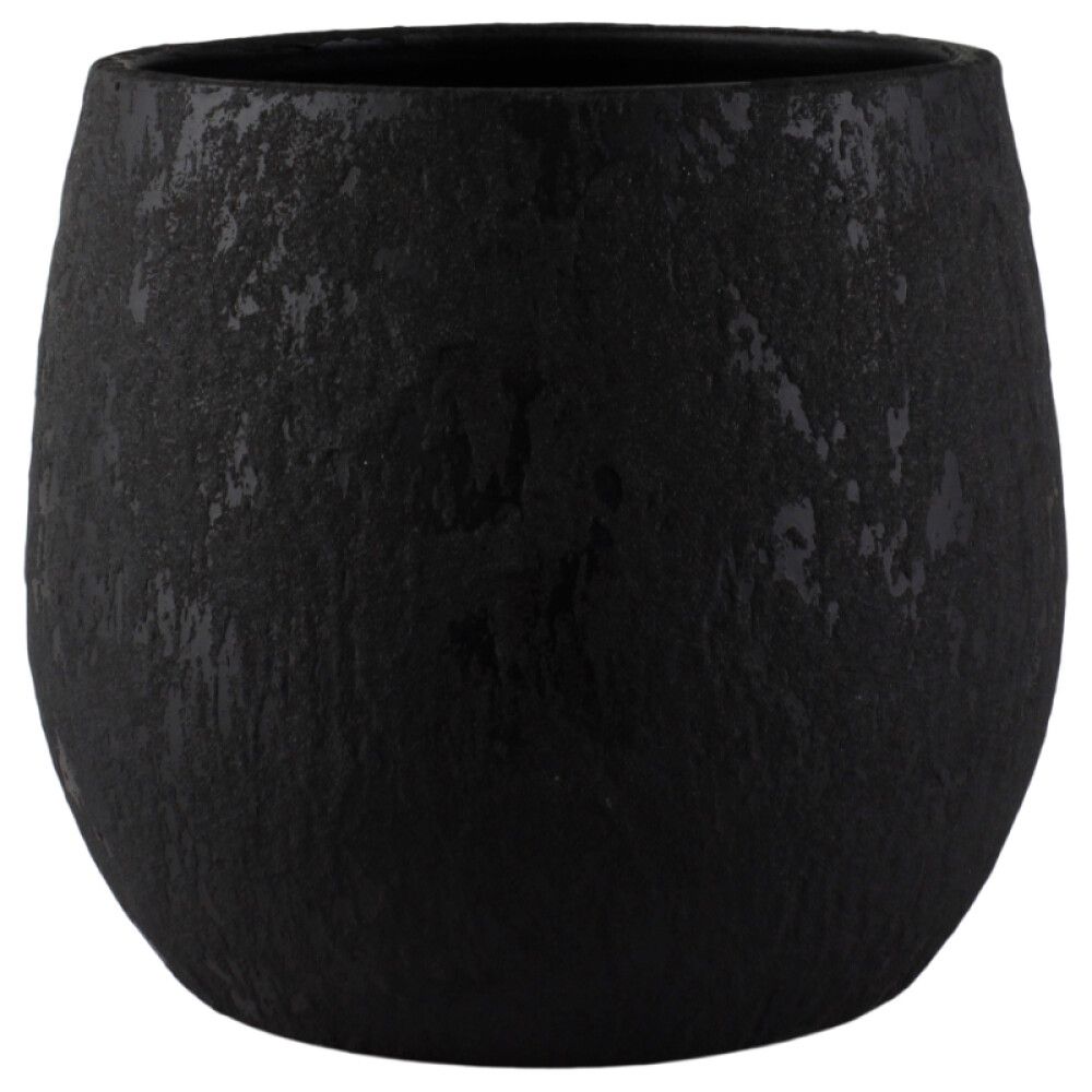 Blómapottur Clelia Ø24x22cm svartur
